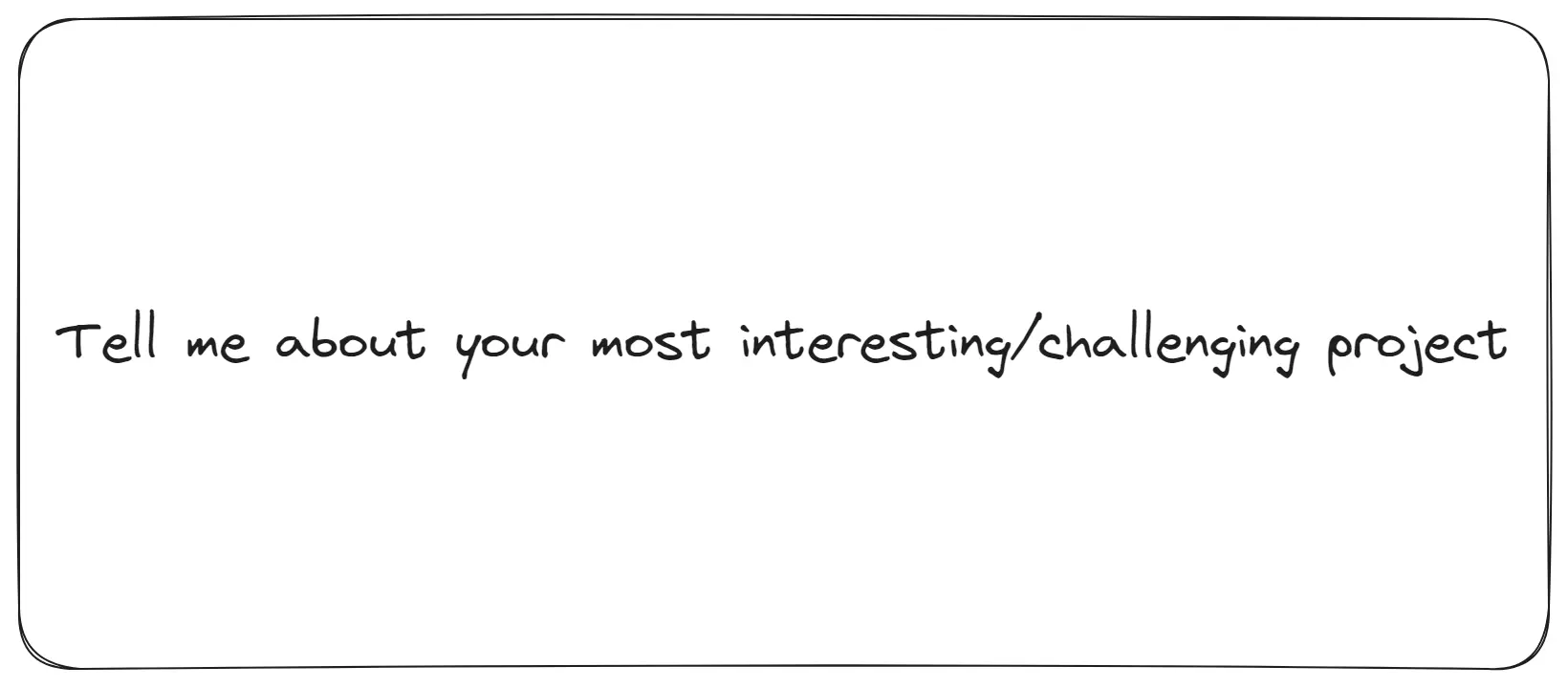 Behavioral questions